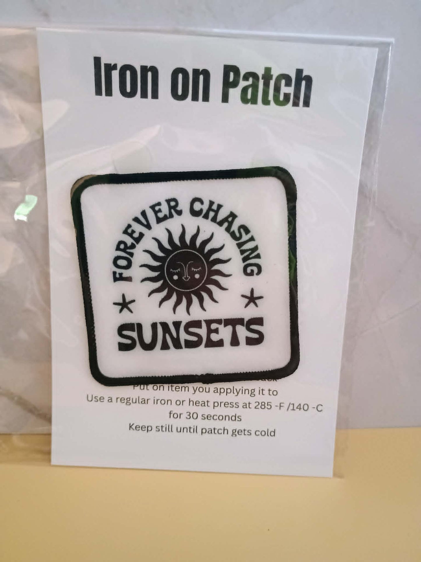 Patch~Forever chasing sunsets