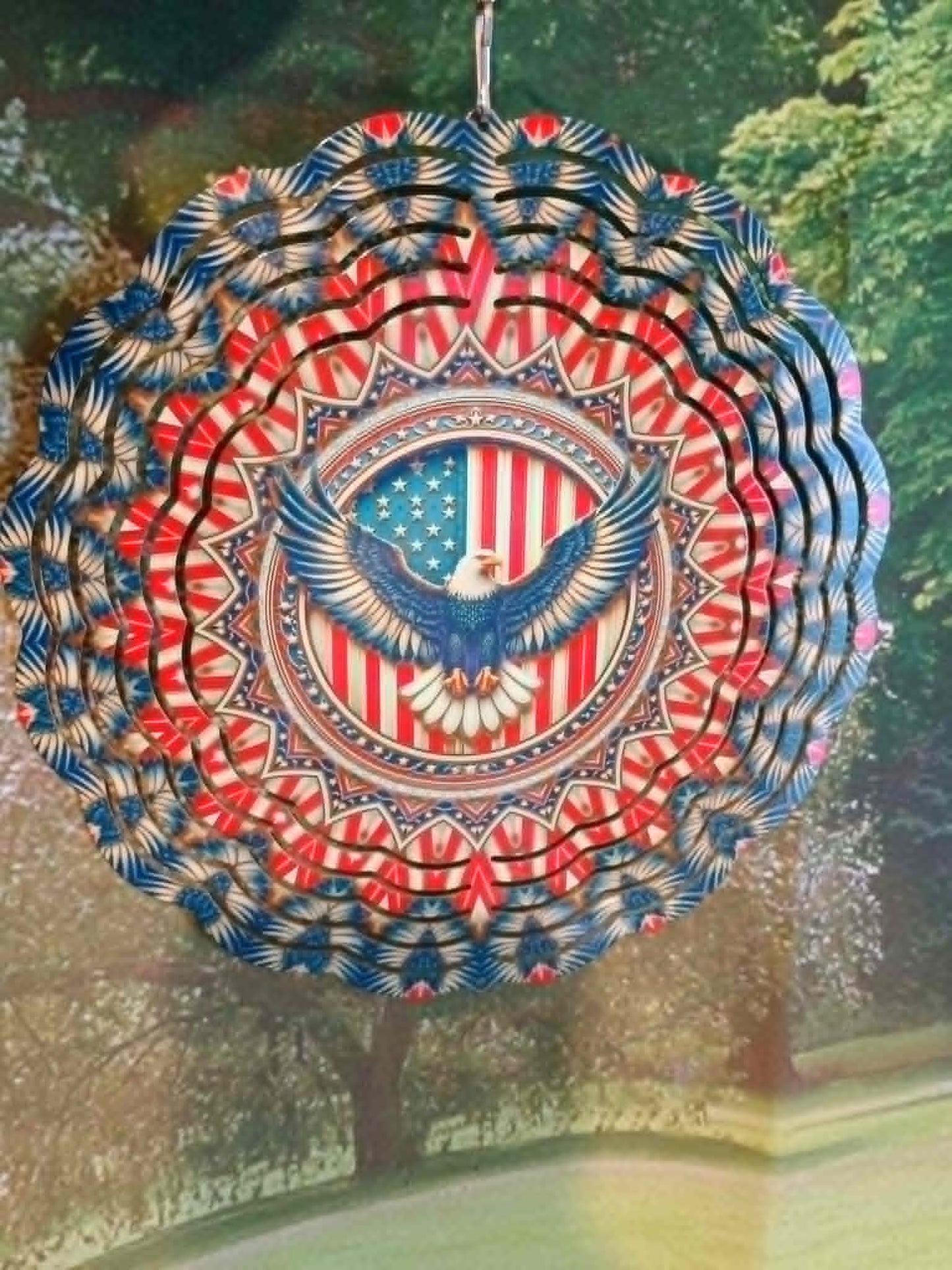 Round wind spinner~Eagle