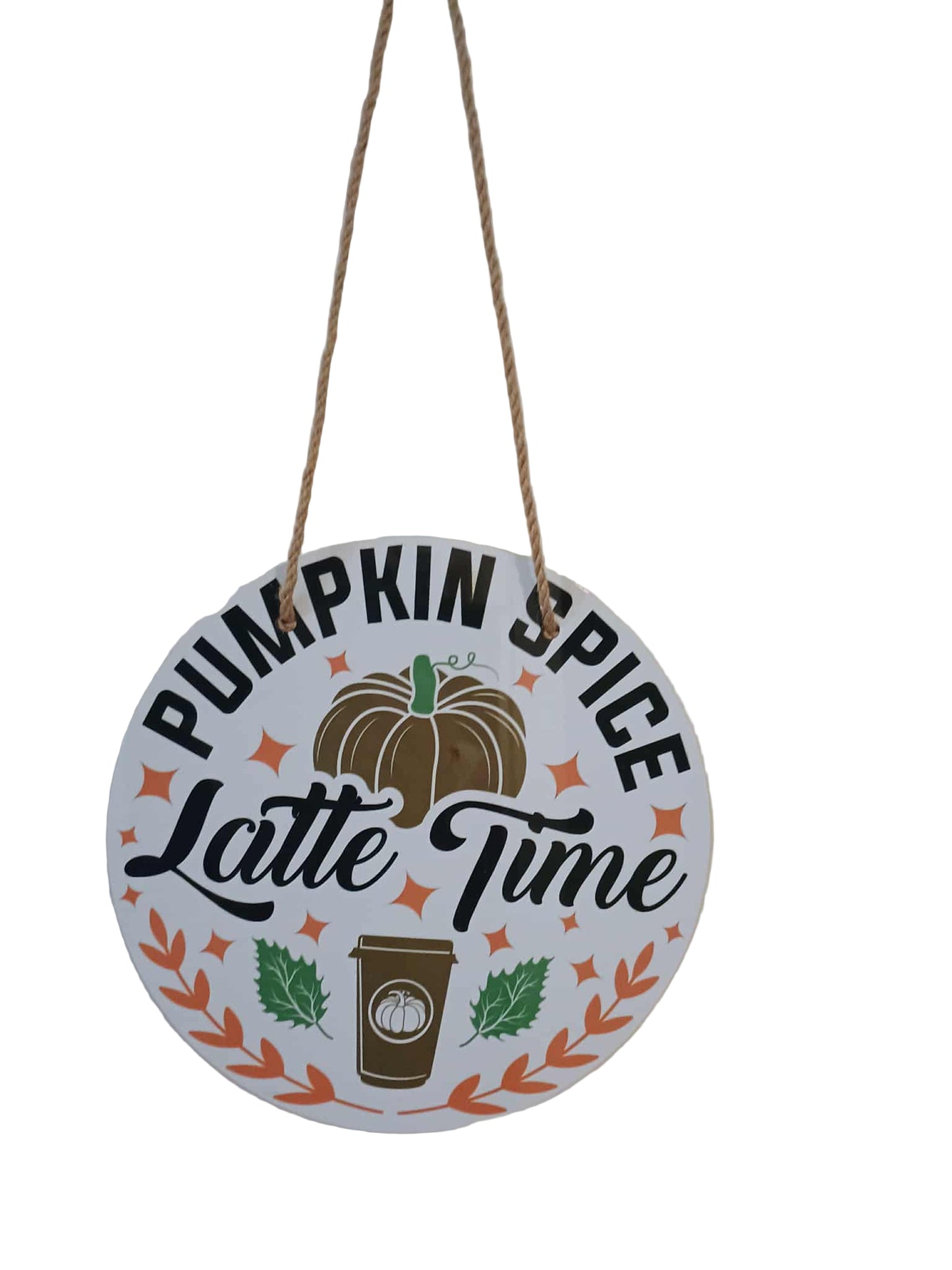 Fall door hanger~ Latte Time