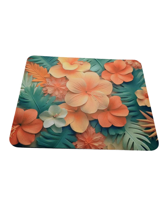 Mouse pad~ Tropical flowers