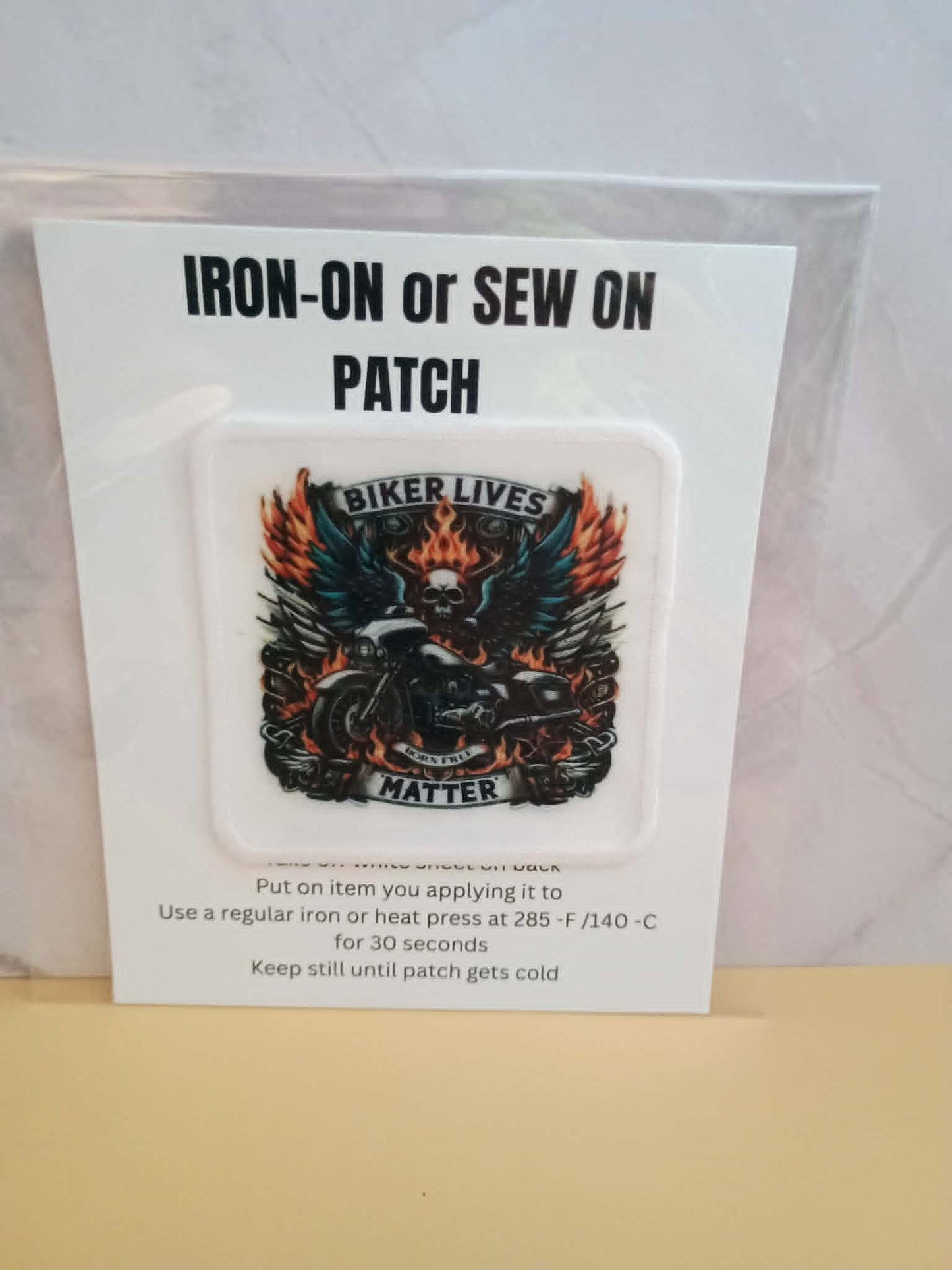 Patch~Biker lives matter