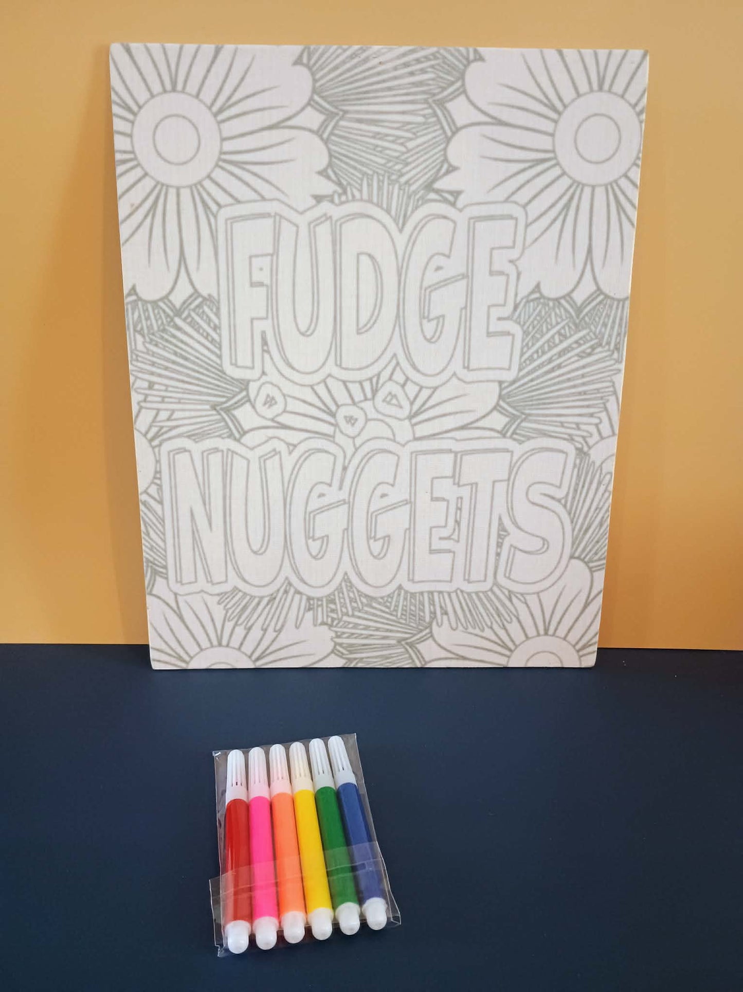 Canvas art kit~Fudge nuggets