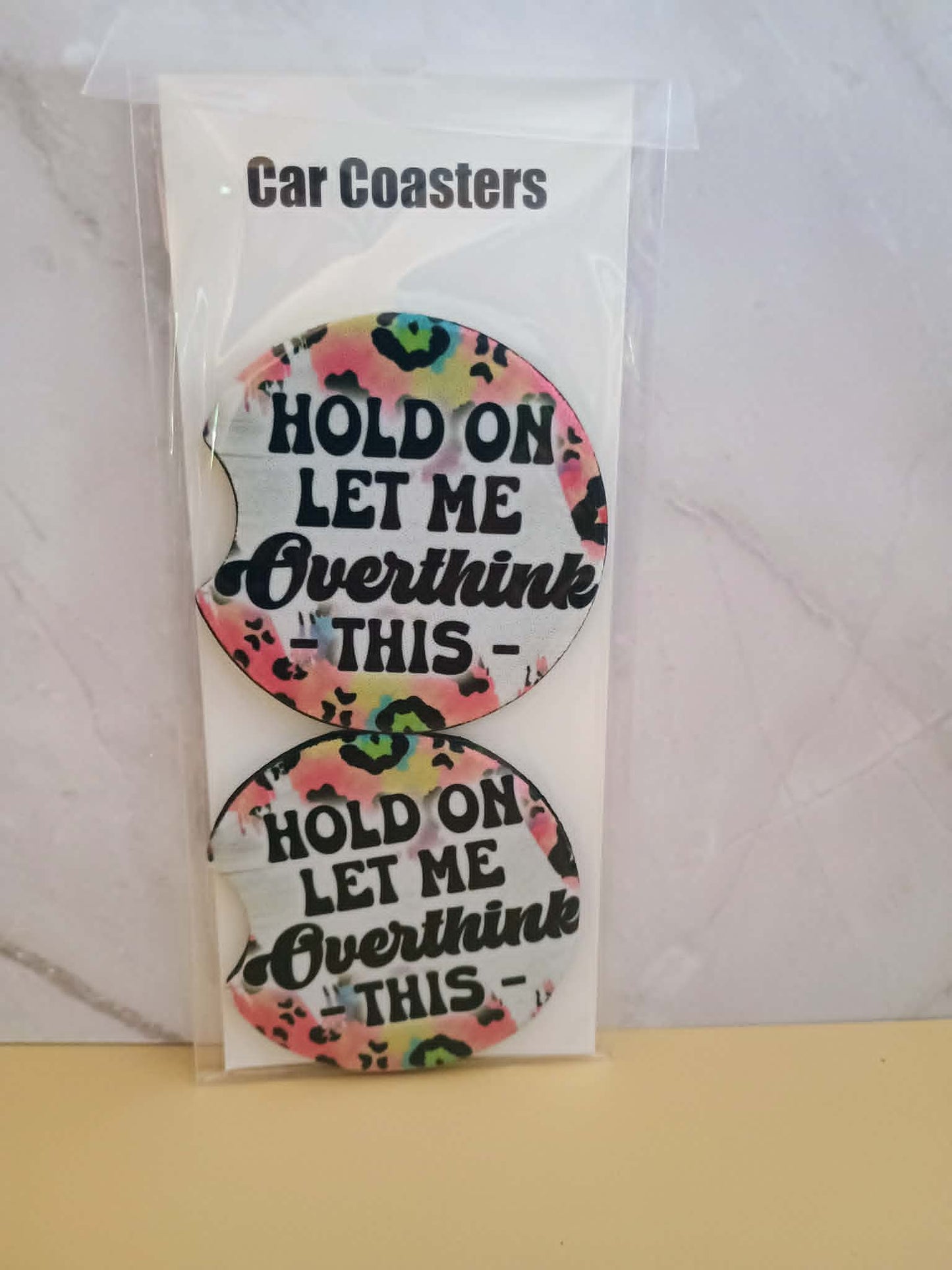 Car coasters~Hold on let me overthink this