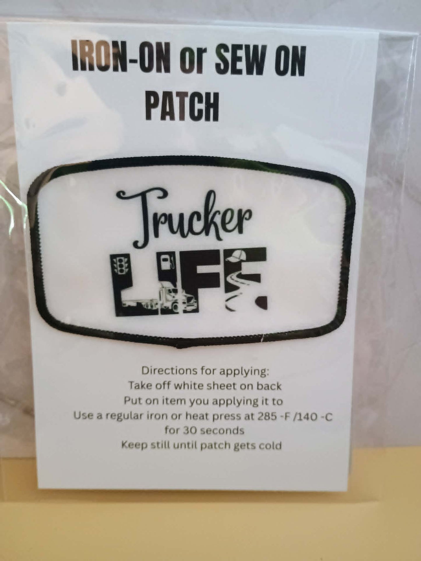 Patch~Trucker life