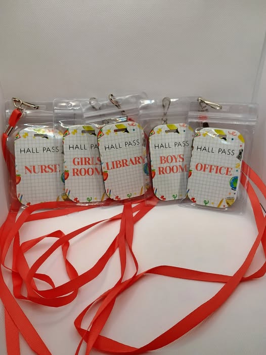 Classroom Hall Pass Set