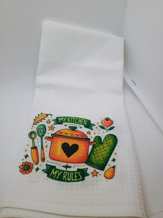 Kitchen Towel-My kitchen my rules