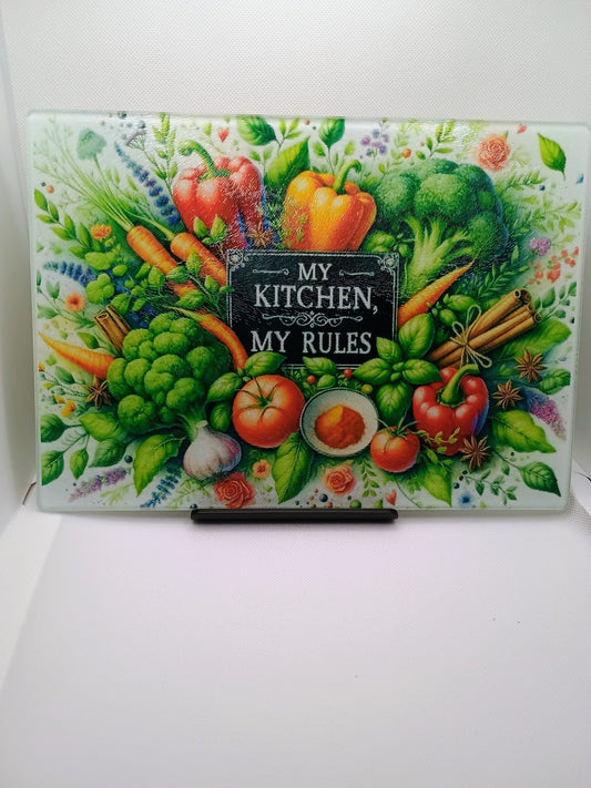 Glass Cutting Board~My Kitchen