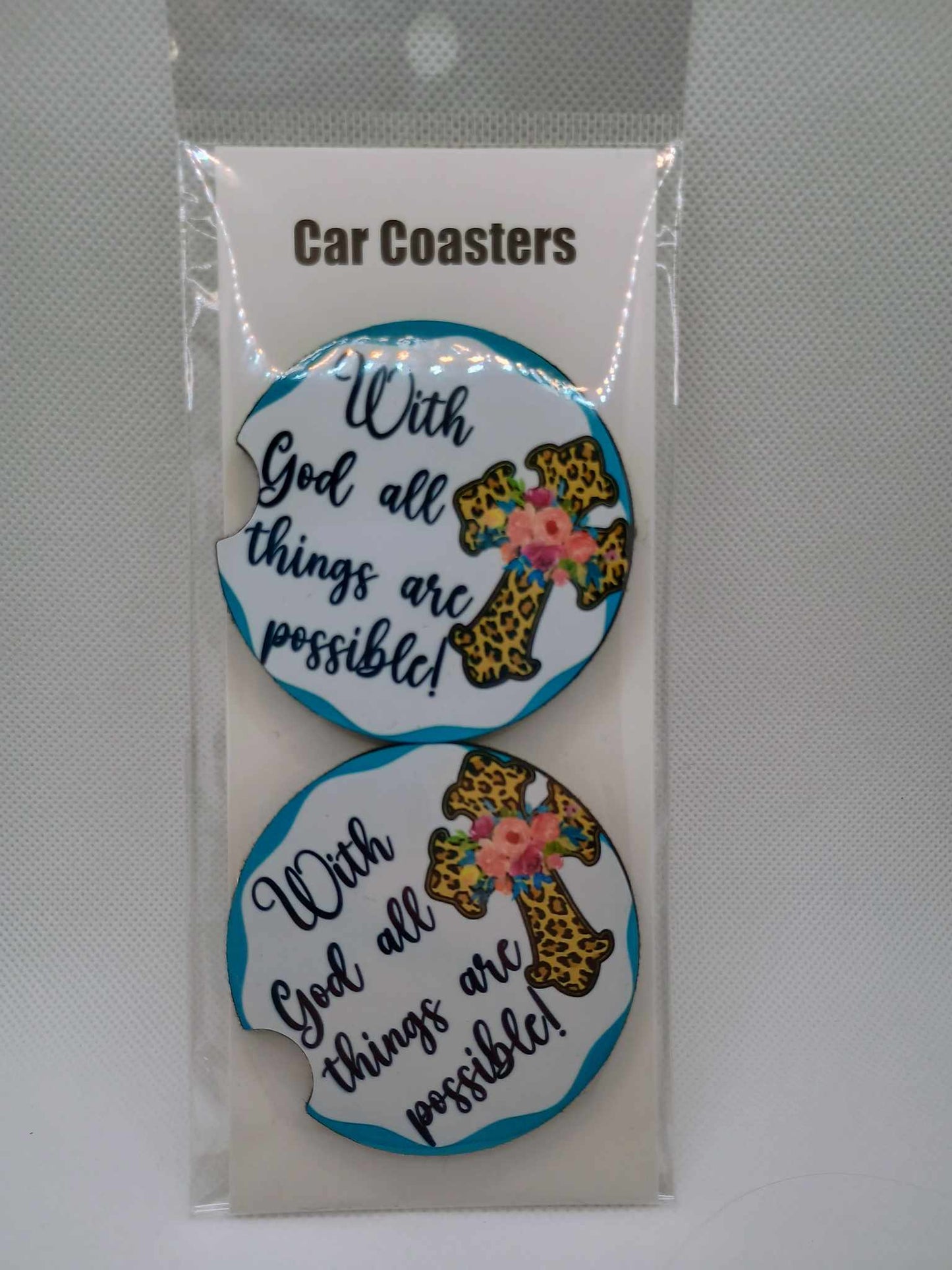 Car coasters~with god