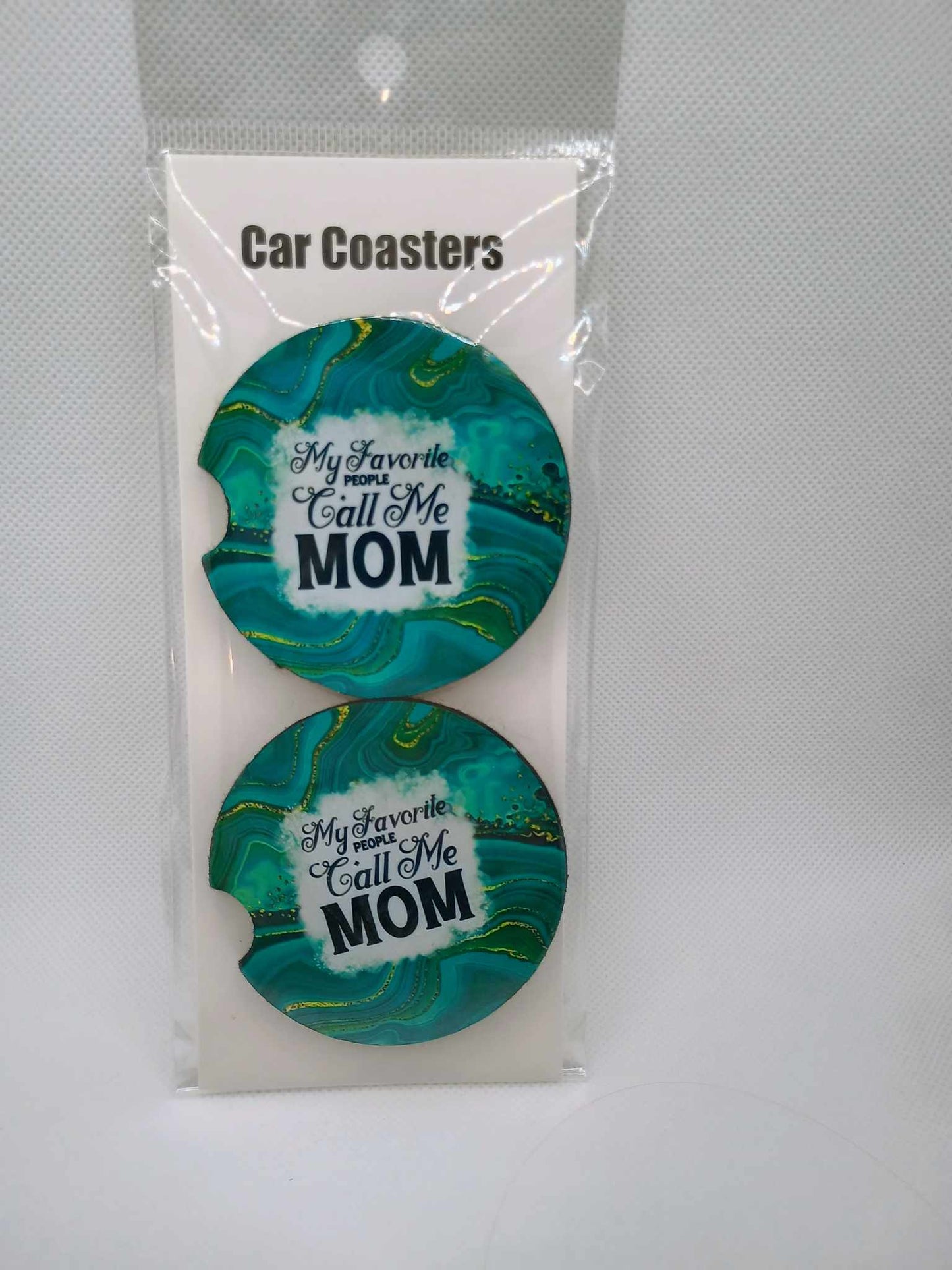 Car coasters- mom