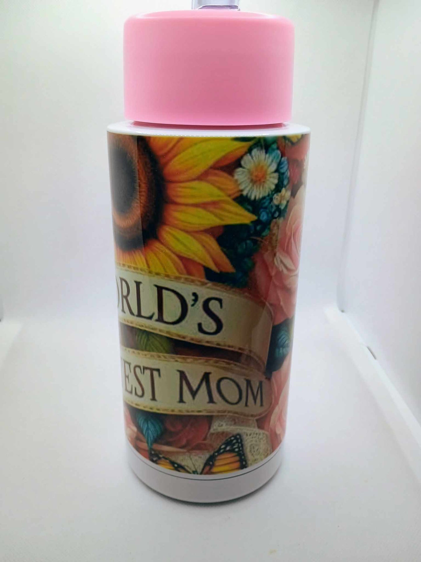 34 oz Sports water bottle~Mom
