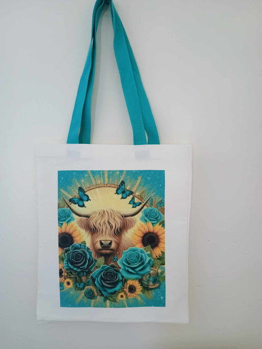 Small tote bag~highland cow