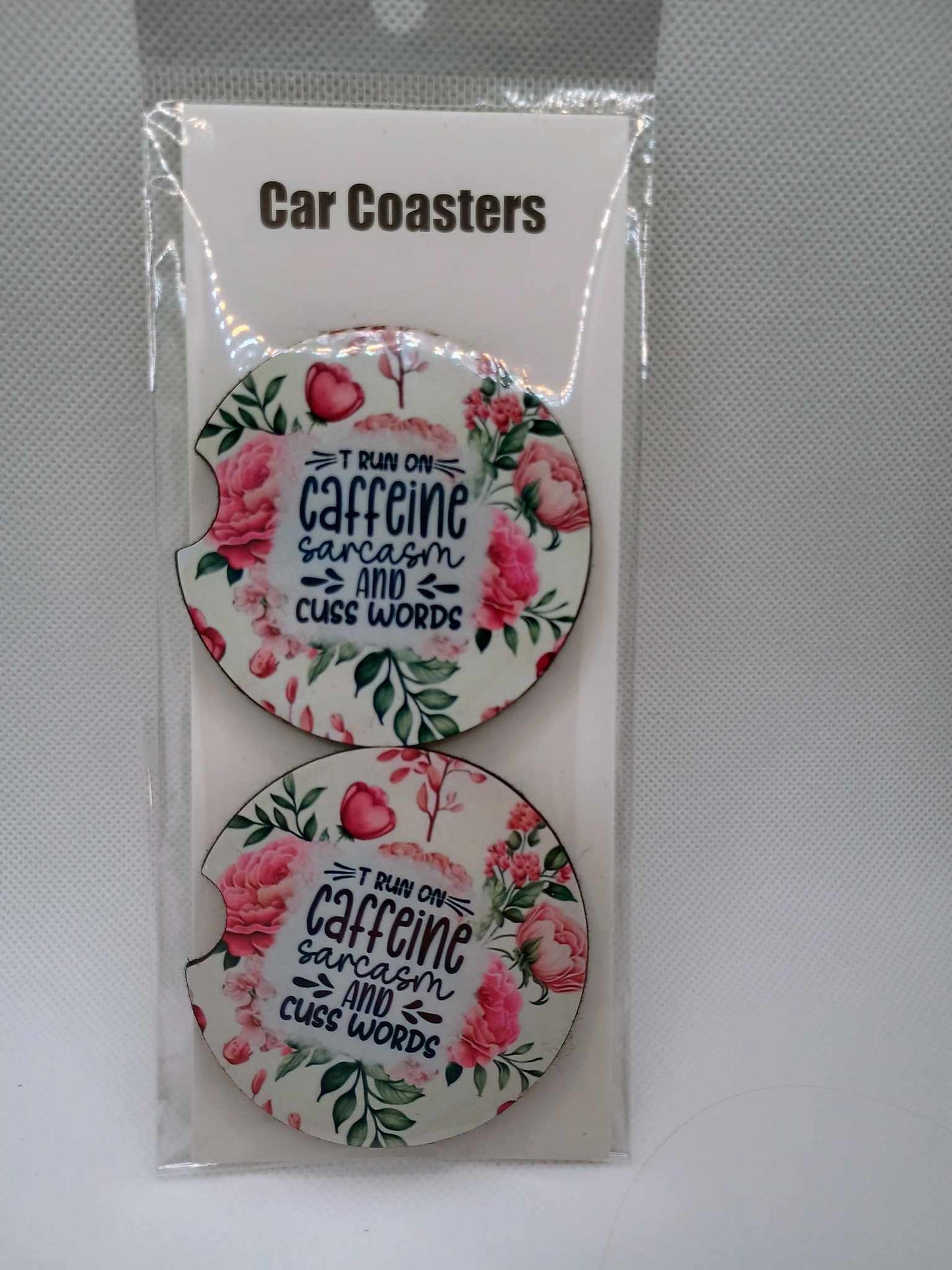 Car coasters~caffeine