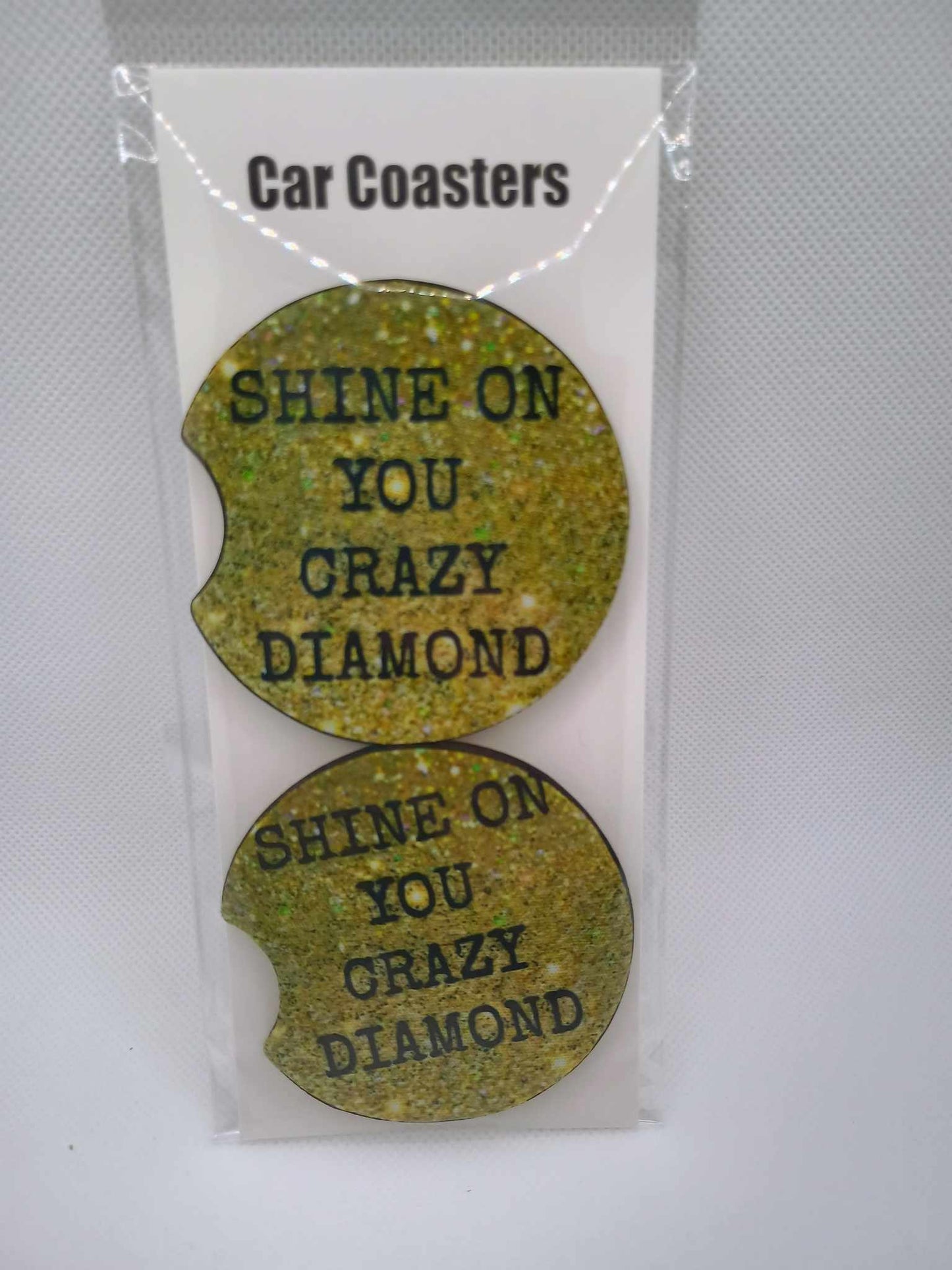 Car coasters-shine on