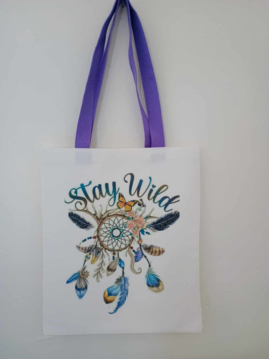 Small tote bag~stay wild