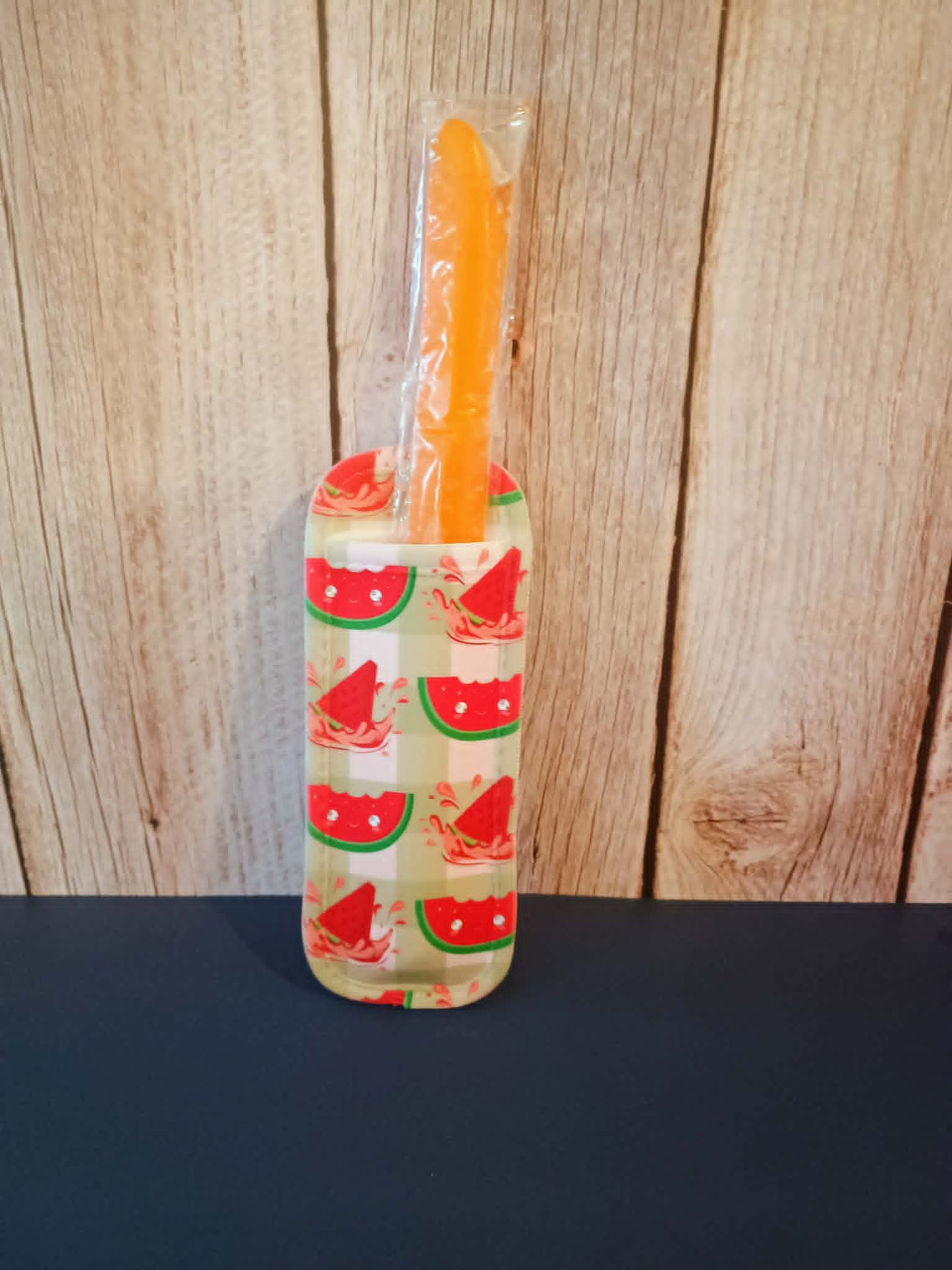 Ice pop sleeve large~watermelon slices