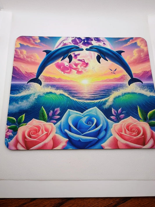 Mouse pad~ Dolphins