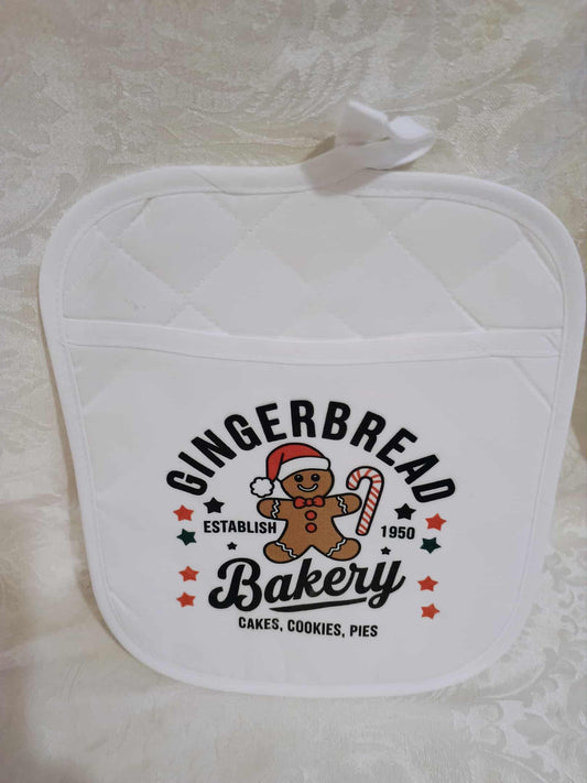 Christmas pot holder~Gingerbread