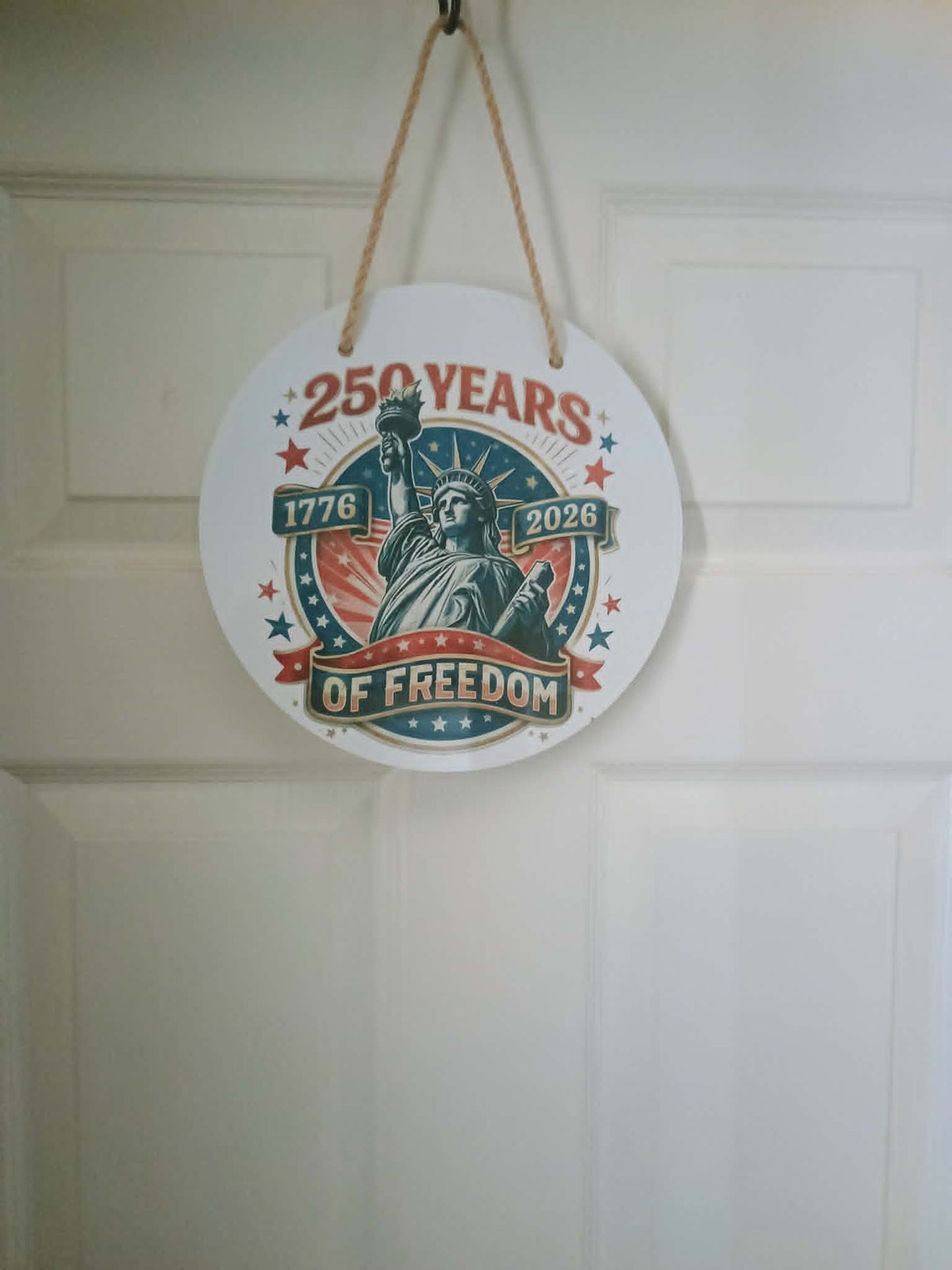 Door sign~250 Years