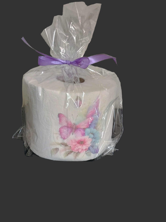 Single Decorative toilet papee~butterflies