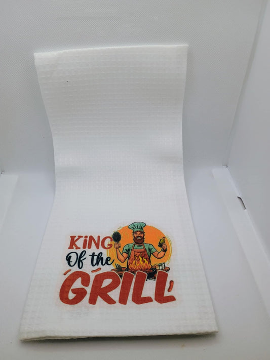 Kitchen towel~ King of the grill