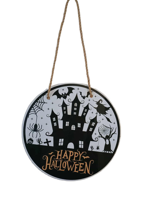 Halloween door hanger~ Haunted house