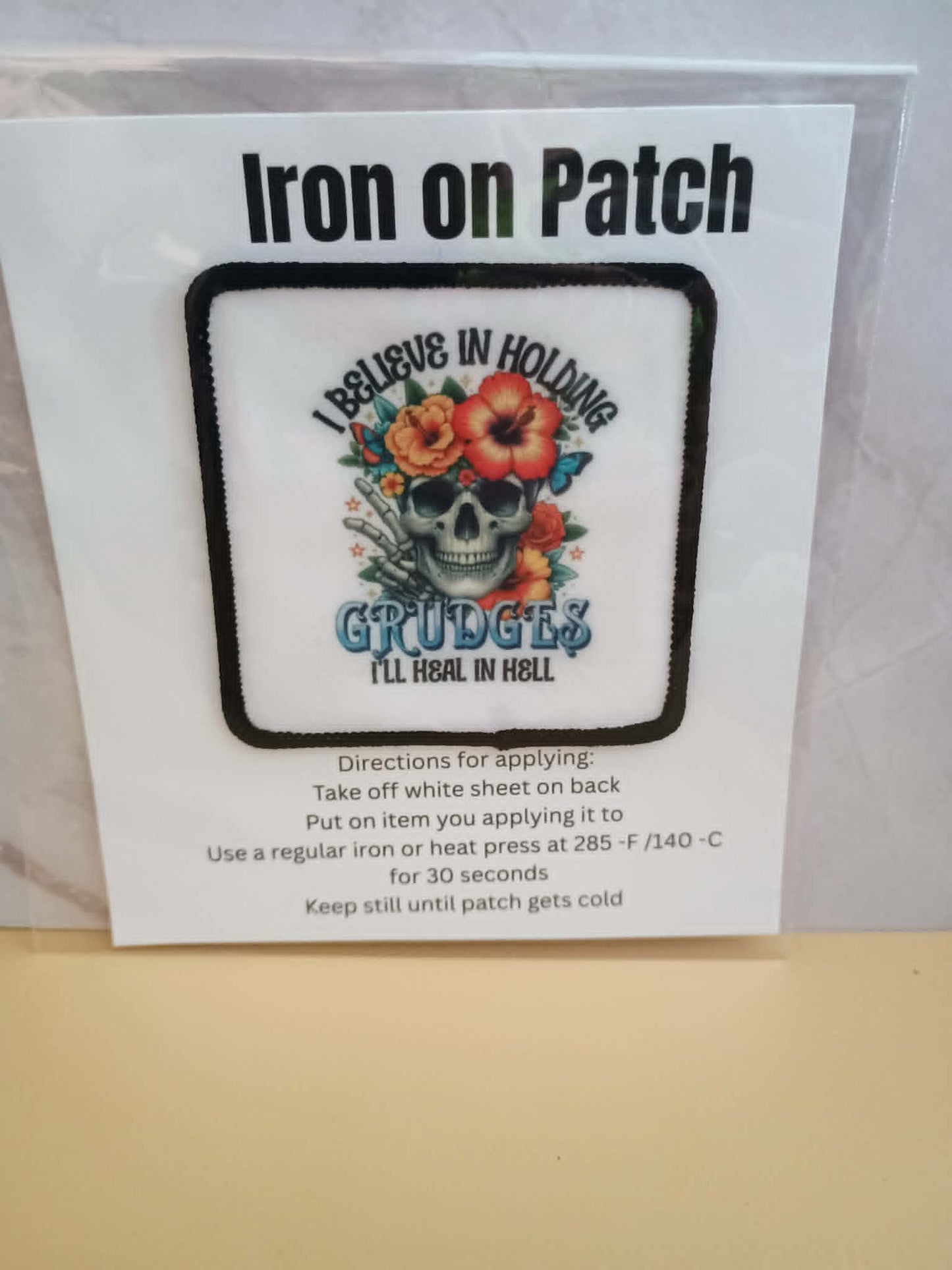 Patch~I believe in holding grudges