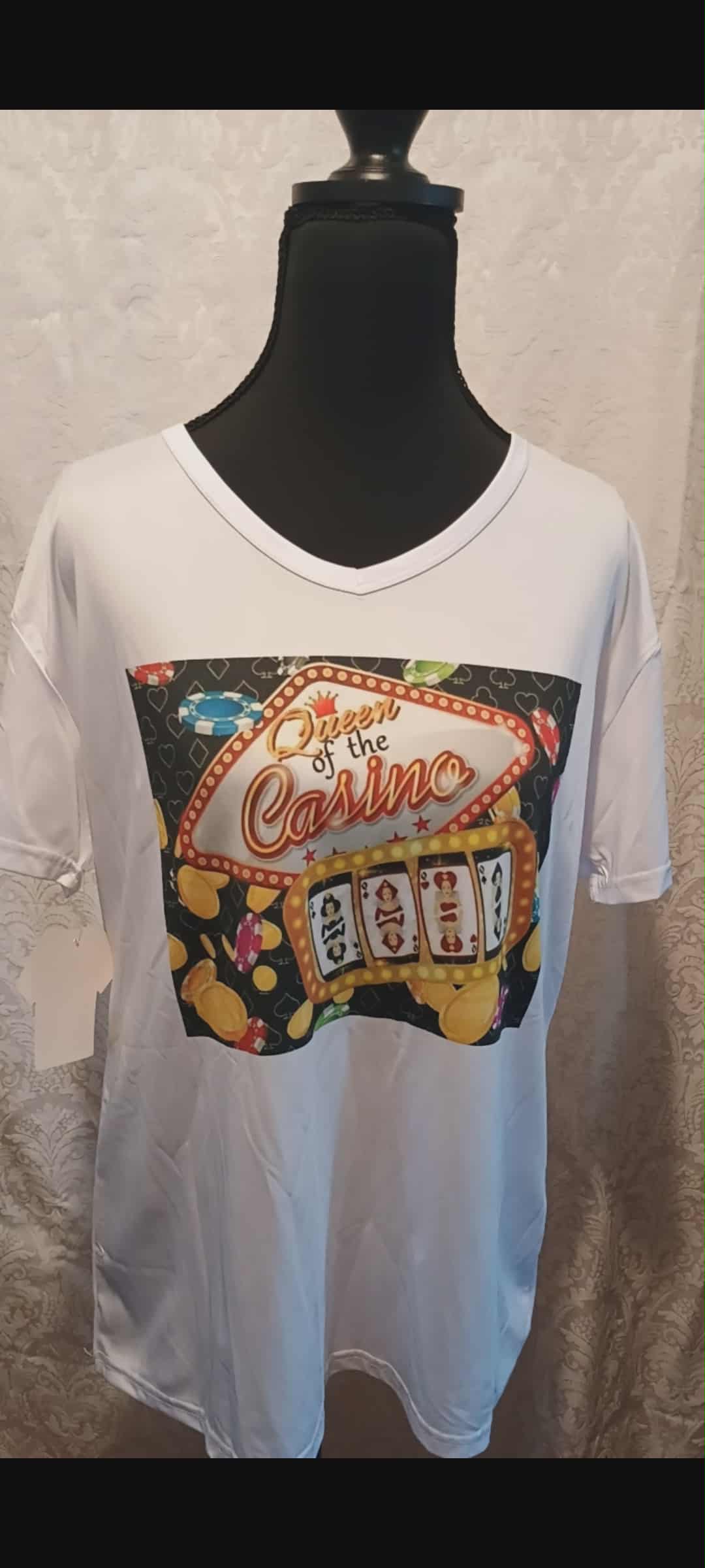 Women's t-shirt Xl~Casino