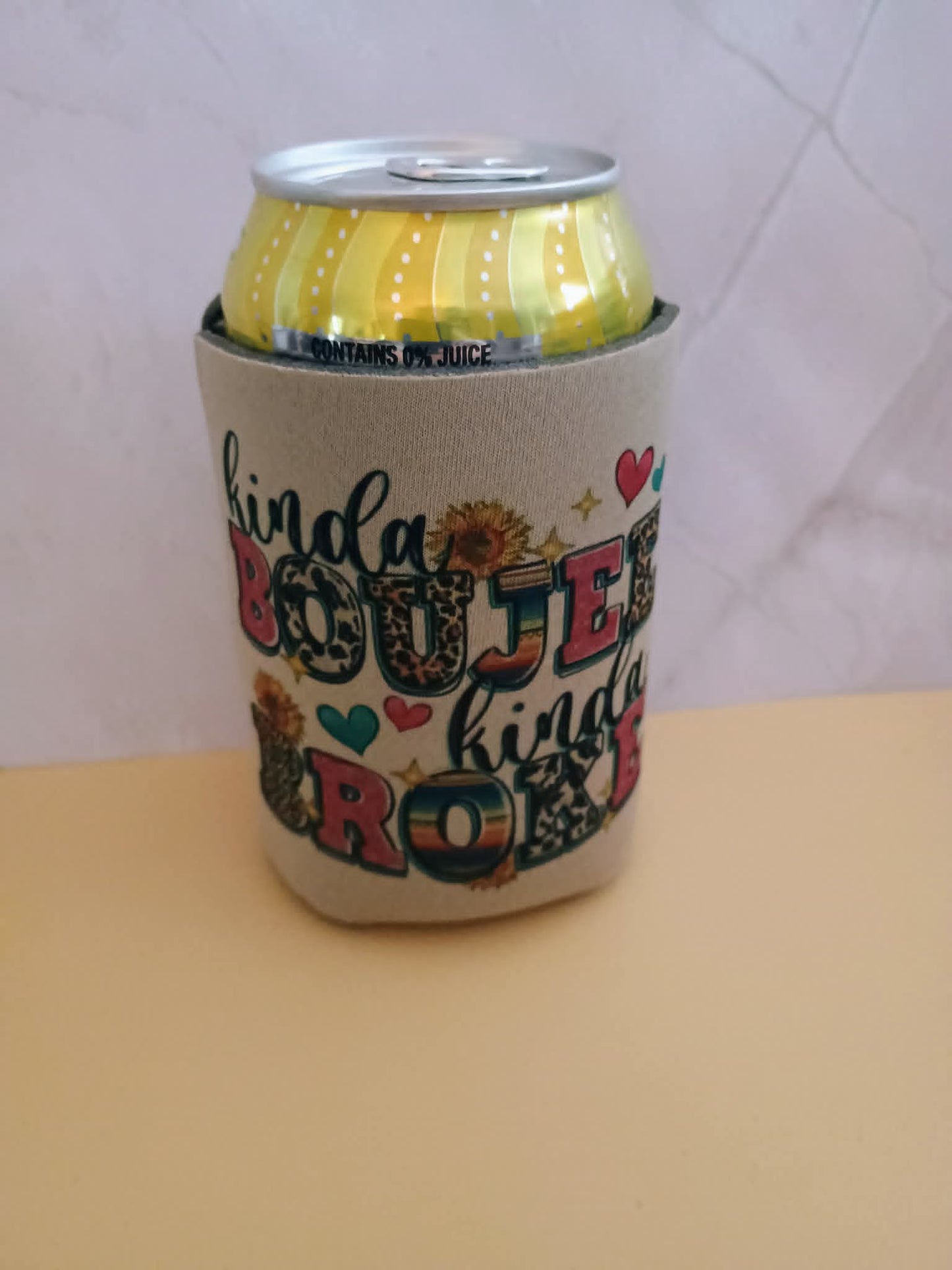 Can koozie~Kinda boujee