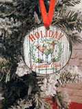 Christmas ornament~Vintage, Holiday spirit cocktail club