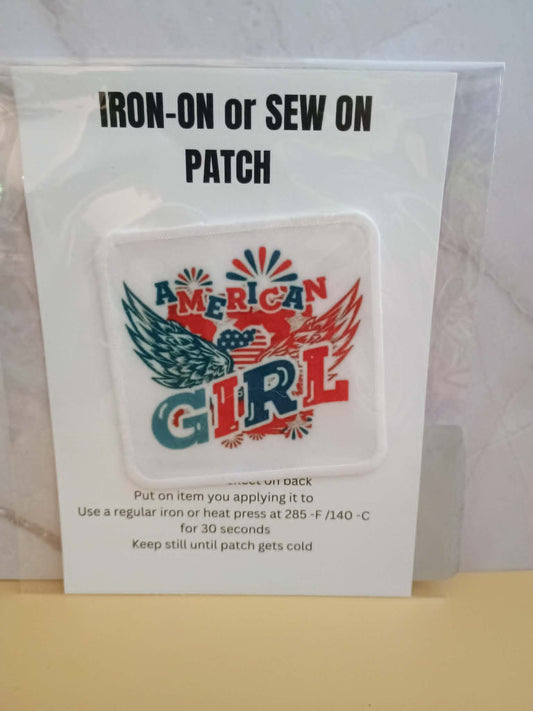 Patch~American girl