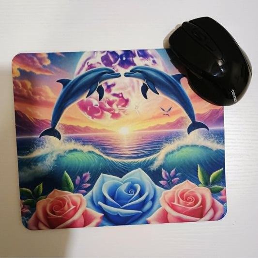 Mouse pad~ Dolphins