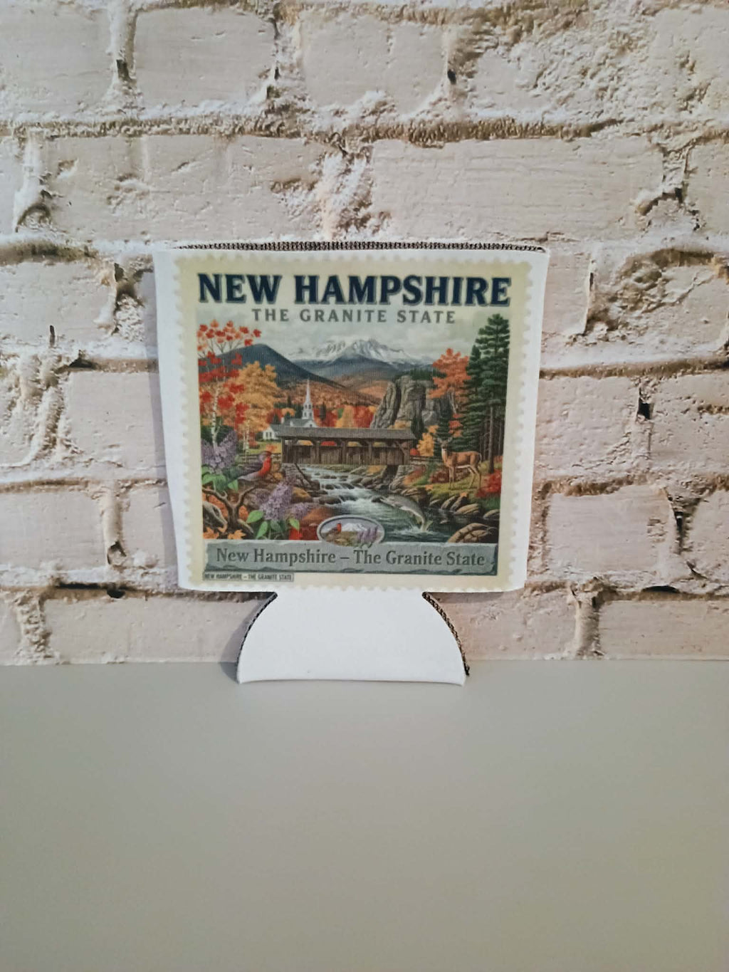 Can koozie~New Hampshire granite state