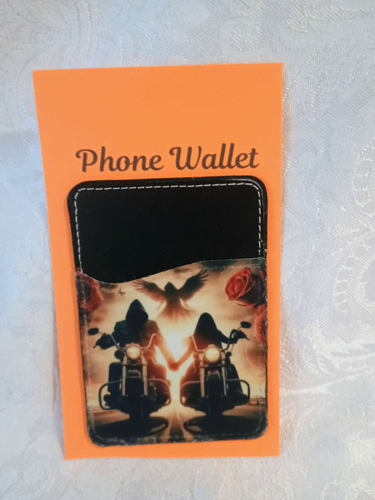 Phone Wallet~Motorcycle couple