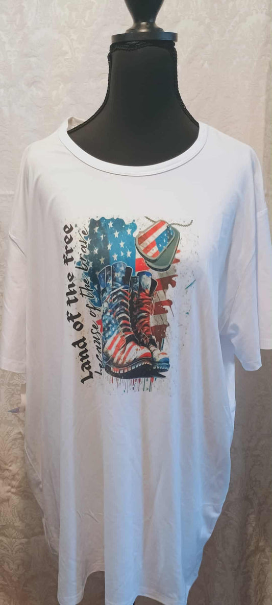 Men's t-shirt 2XL~Land of the free