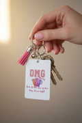 Rectangle keychain~OMG Becky look at the size of her cup