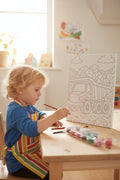 Canvas art kit~8x10 dump truck