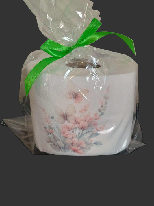 Single Decorative toilet paper~Pink Floral