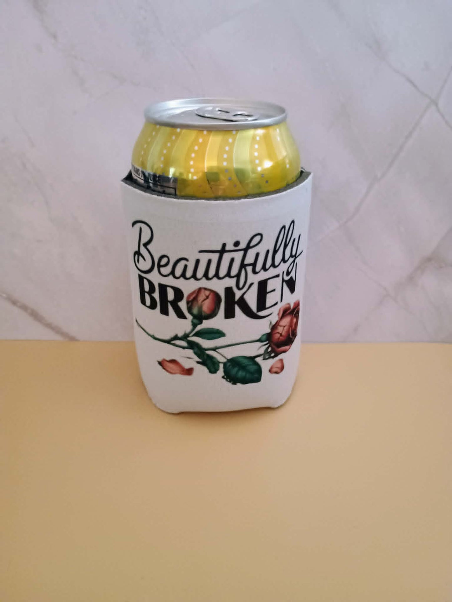 Can koozie~Beautifuly BROKEN