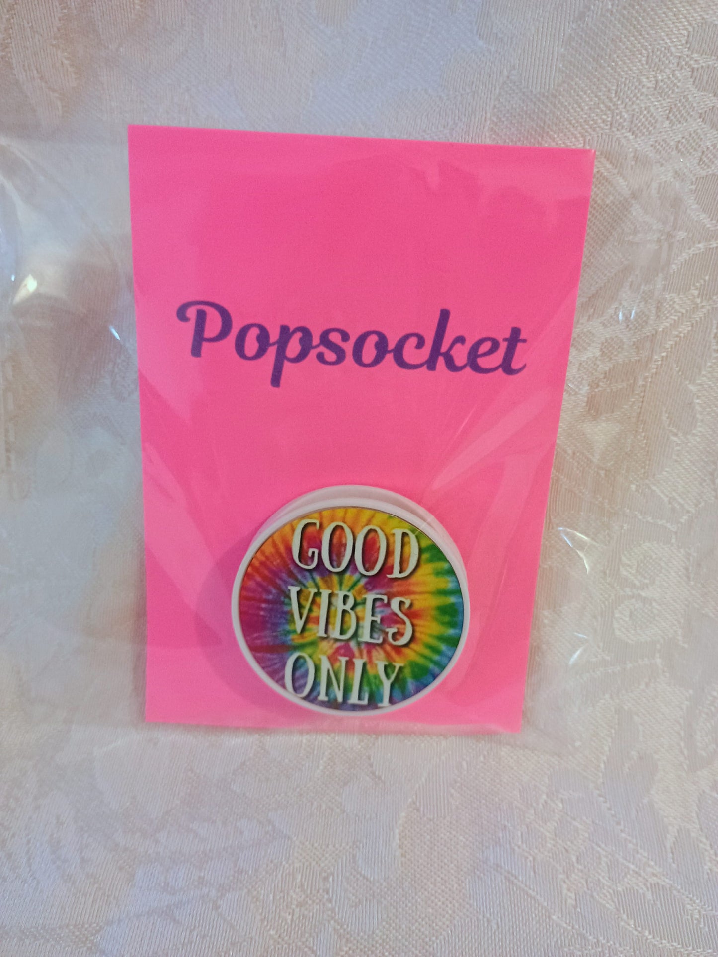 Pop socket~Good vibes only