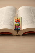 Bookmark~Multi color frogs