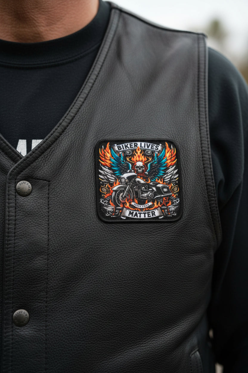 Patch~Biker lives matter