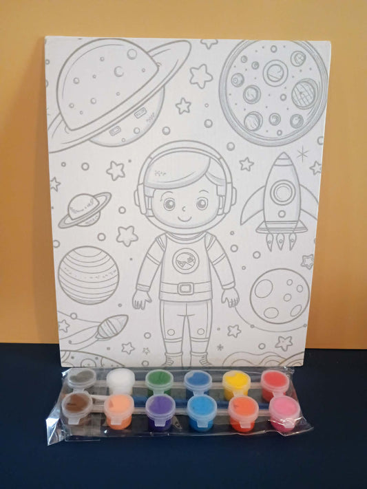 Canvas art kit~Astronaut