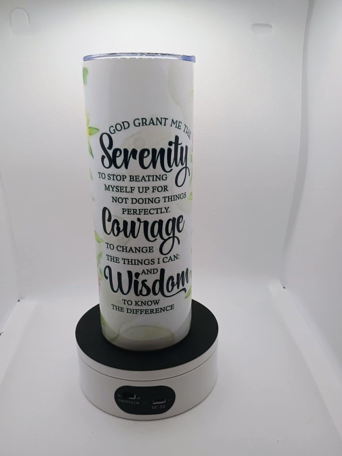 20 oz tumbler~Serenity Prayer