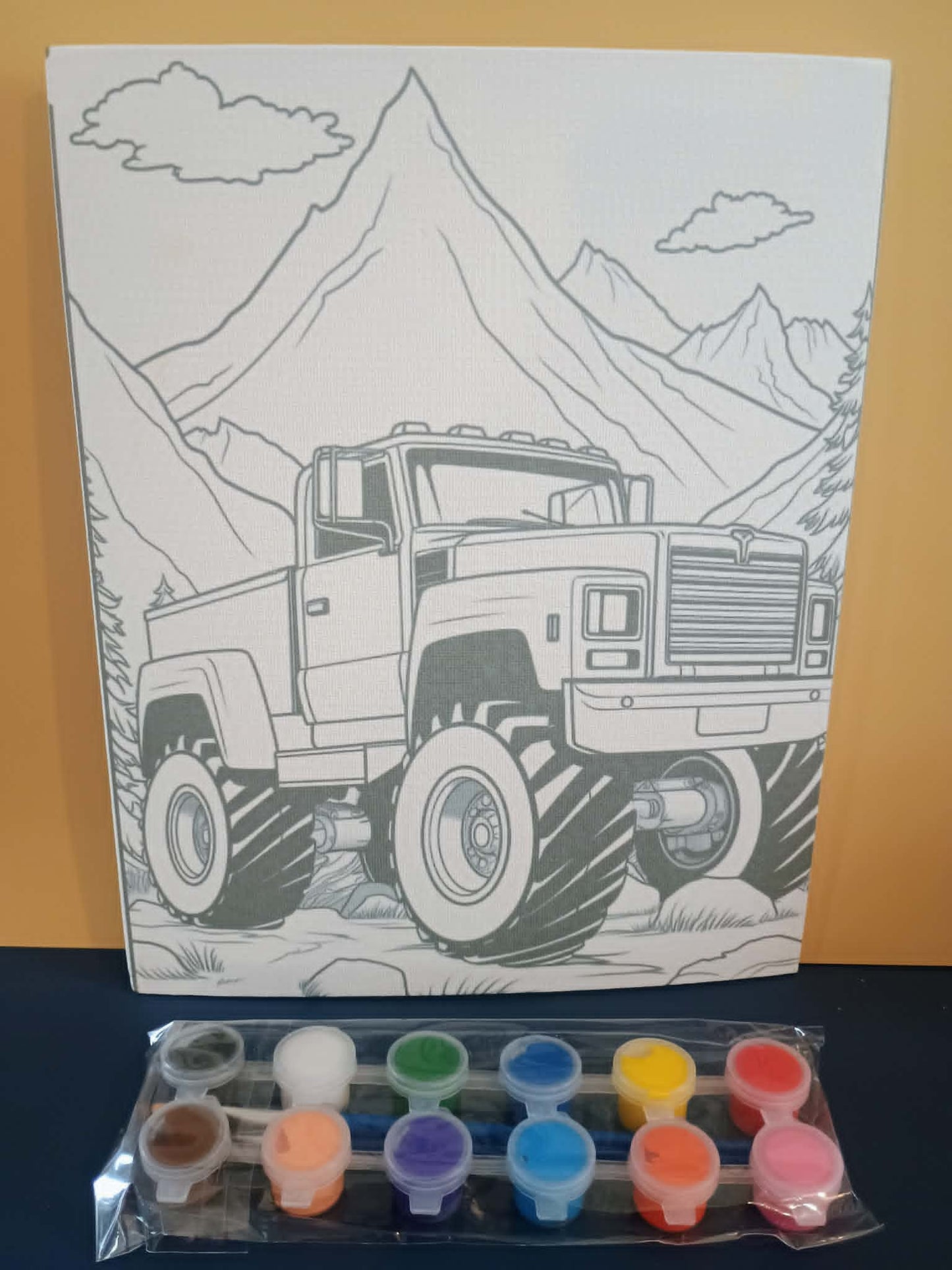 Canvas art kit~Truck