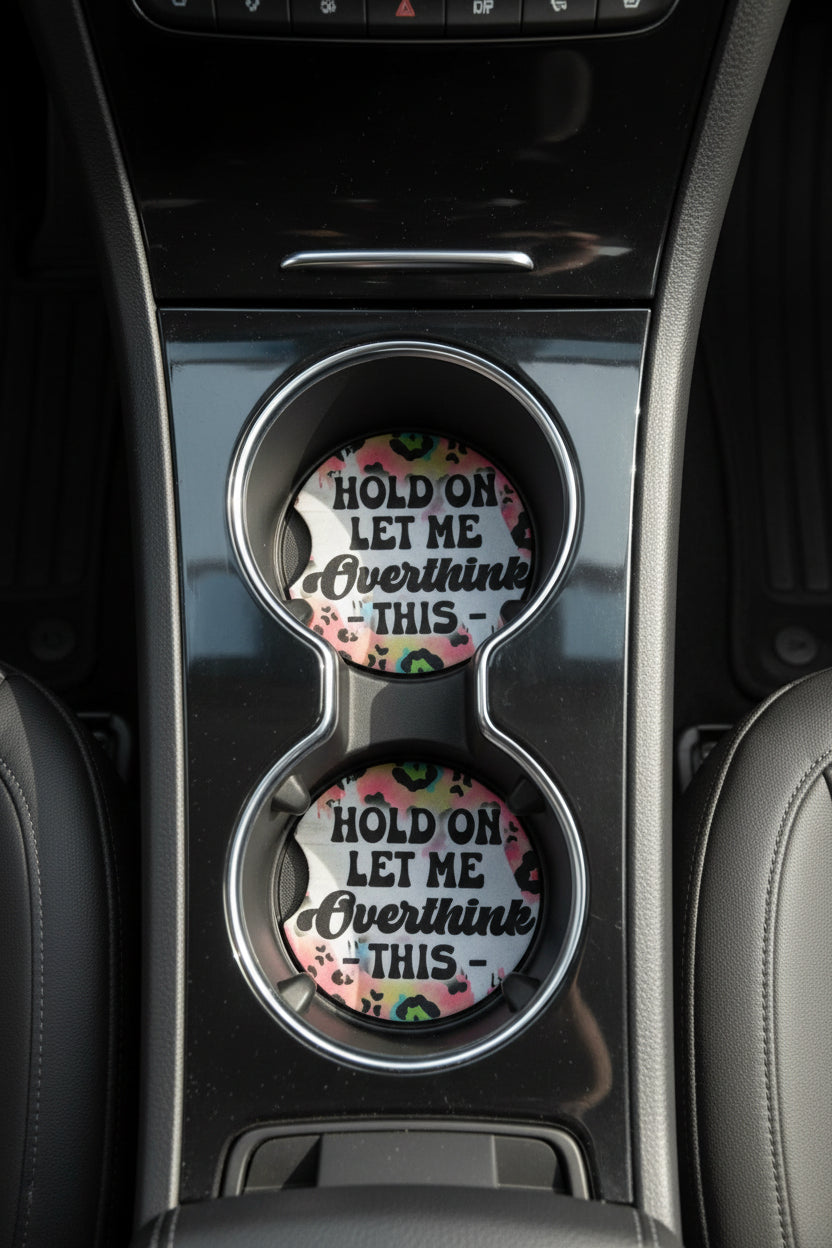 Car coasters~Hold on let me overthink this