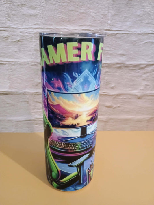 20 oz tumbler~gamer fuel