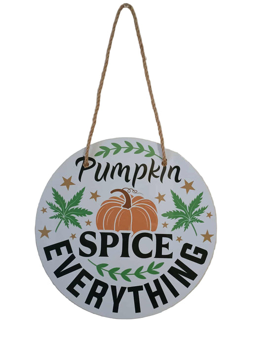 Fall door hanger~Pumkin spice
