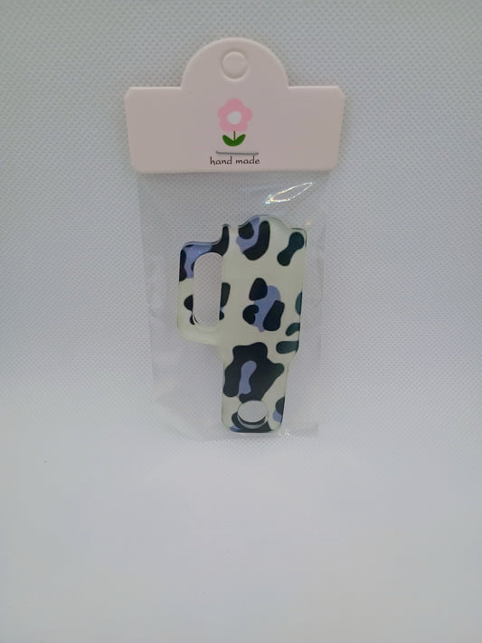 Tumbler topper~leopard