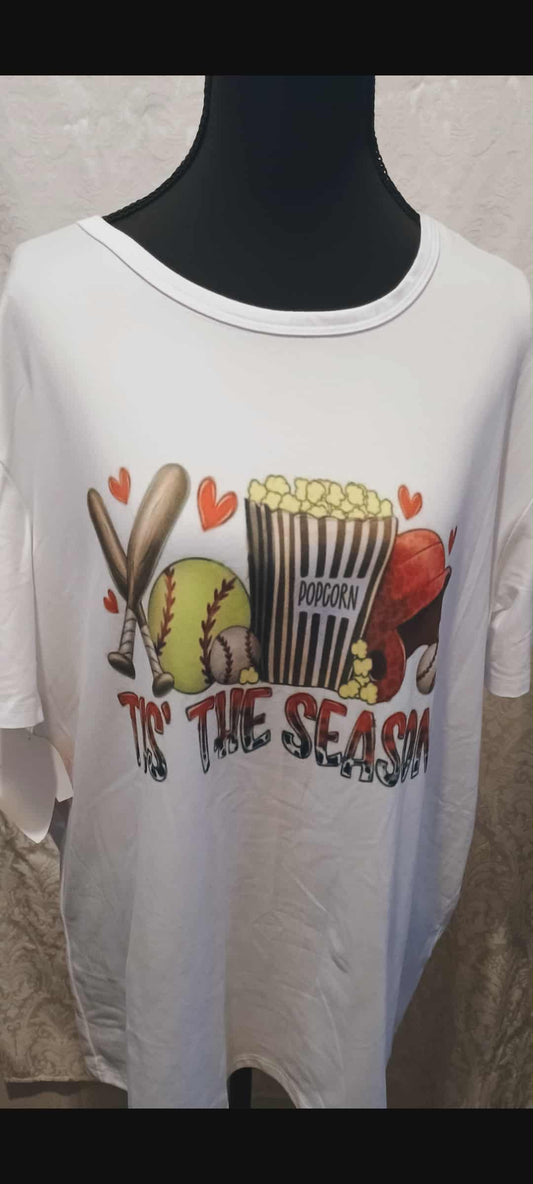 Women's t-shirt large~Baseball