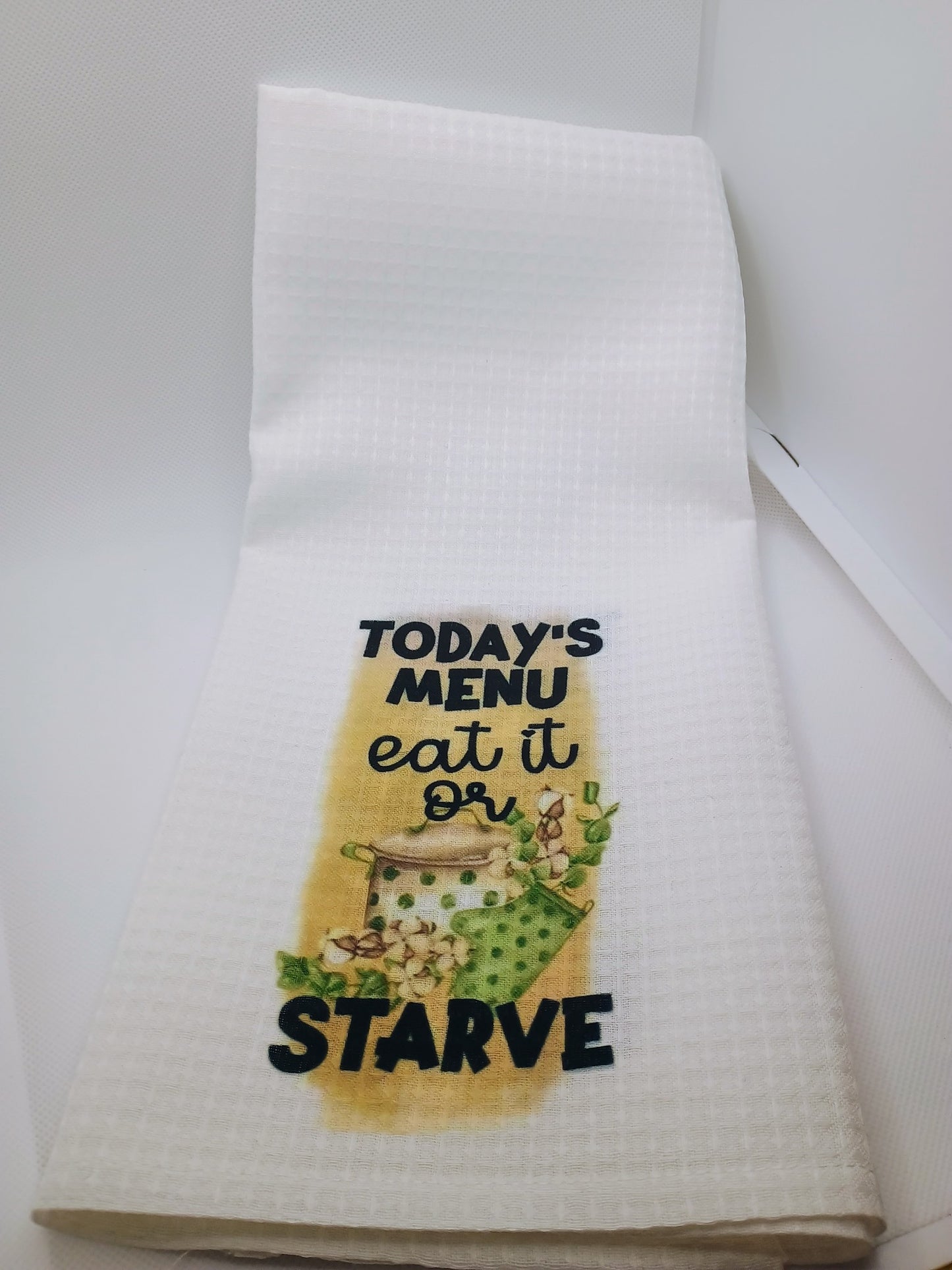 Kitchen Towel- Todays Menu